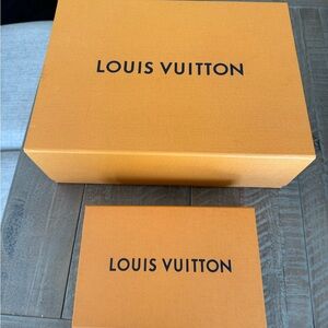 Louis Vuitton Signature Orange Boxes